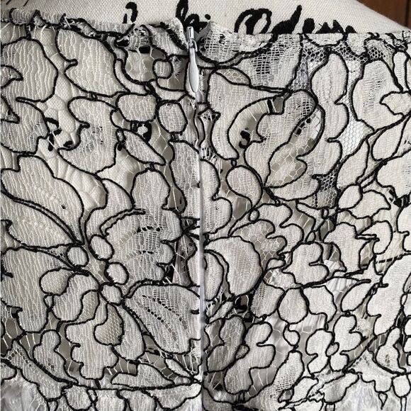 FREDERICK ANDERSON Lace-Trimmed Tweed Sweatshirt size 8 - Picture 10 of 13